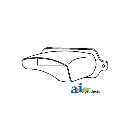 A & I Products Air Funnel 4.5" x3" x2" A-NAA9684A